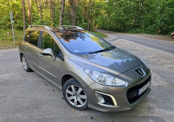 Peugeot 308 cena 16900 przebieg: 287000, rok produkcji 2011 z Korsze małe 67